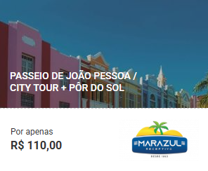 banner city tour joão Pessoa
